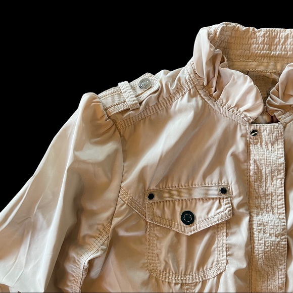 White House Black Market Beige Spring Jacket - Picture 8 of 10